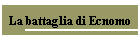 La battaglia di Ecnomo